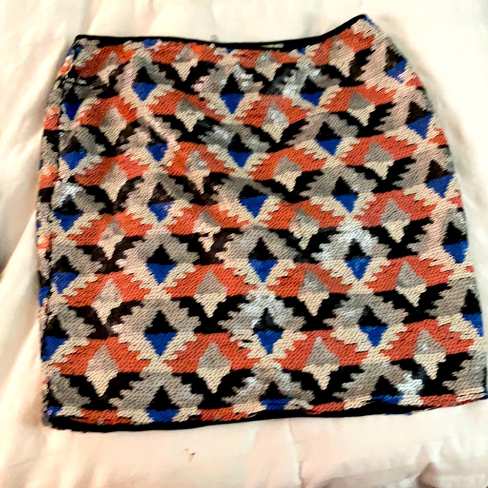 Lily White size L - sequined skirt
